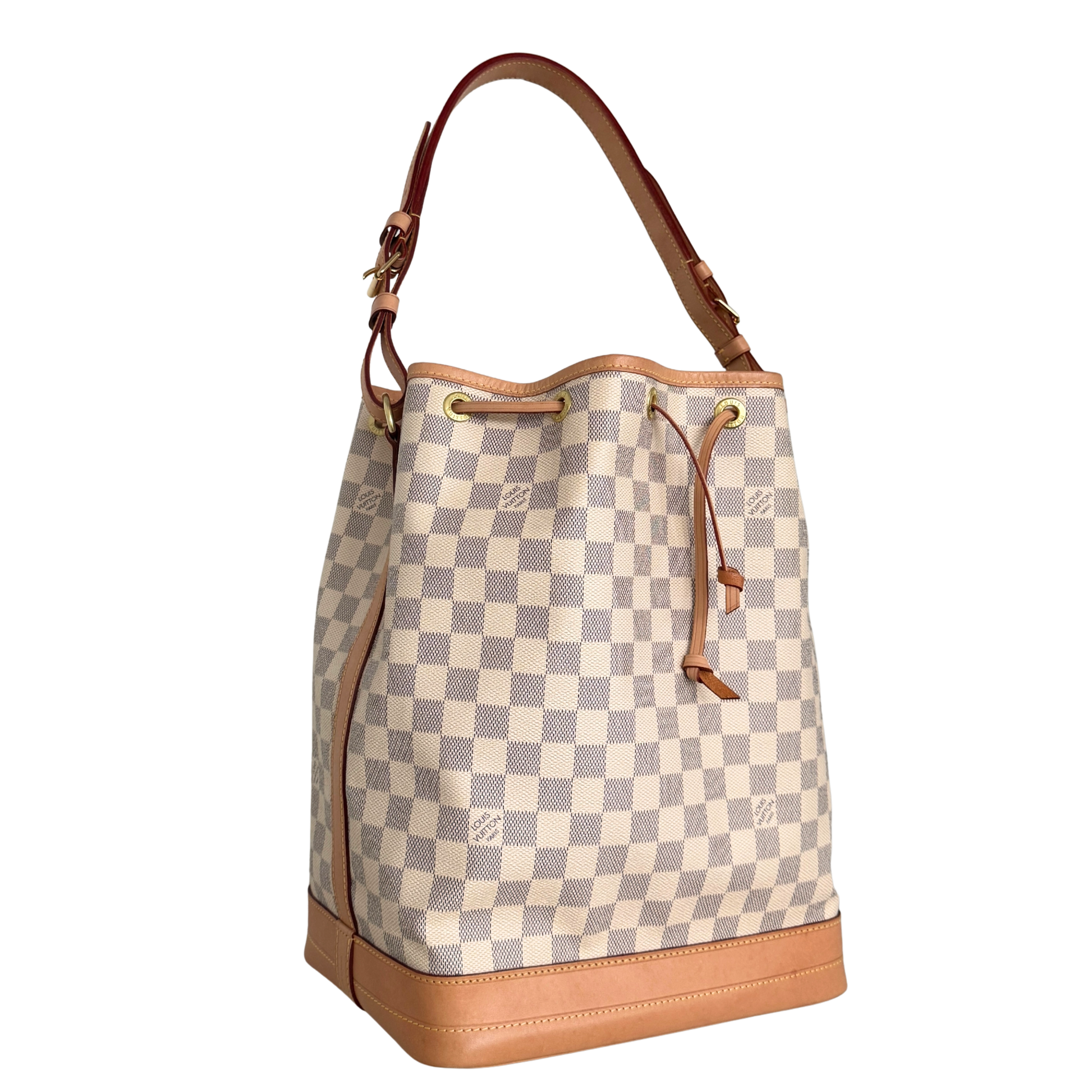 Louis Vuitton Noé Damier Azur Canvas N40593 Beige / sehr gut Louis Vuitton