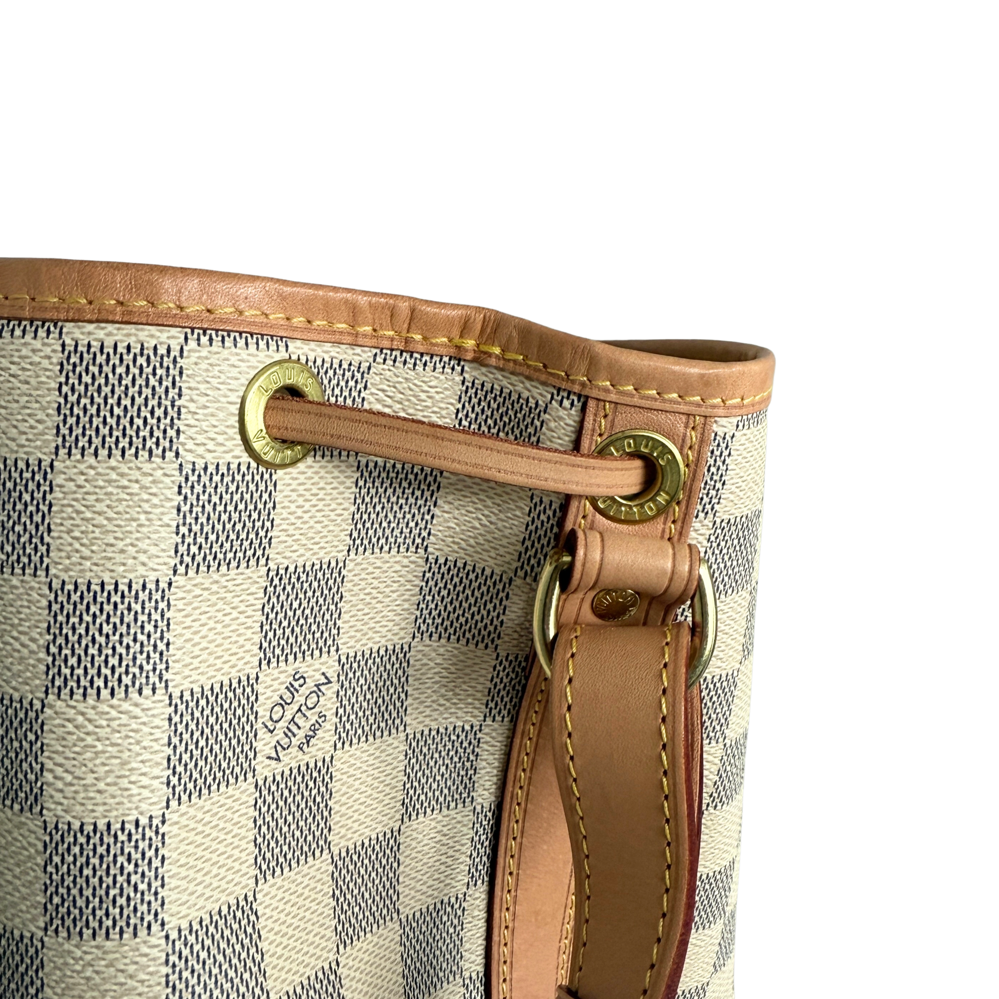 Louis Vuitton Noé Damier Azur Canvas N40593 Beige / sehr gut Louis Vuitton