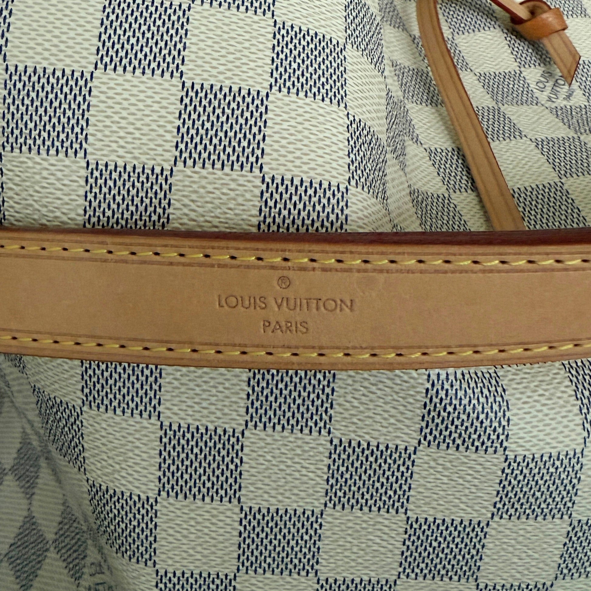 Louis Vuitton Noé Damier Azur Canvas N40593 Beige / sehr gut Louis Vuitton