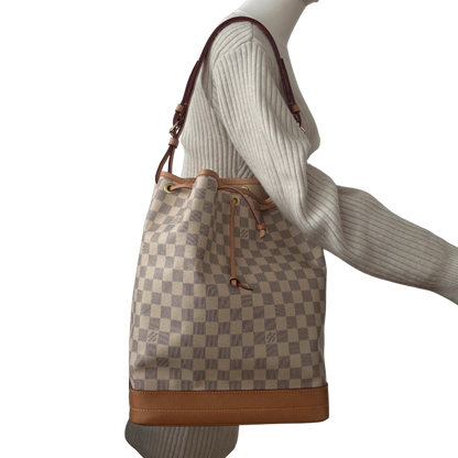Louis Vuitton Noé Damier Azur Canvas N40593 Beige / sehr gut Louis Vuitton