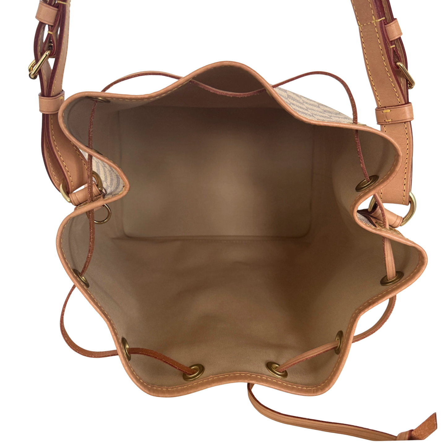 Louis Vuitton Noé Damier Azur Canvas N40593 Beige / sehr gut Louis Vuitton