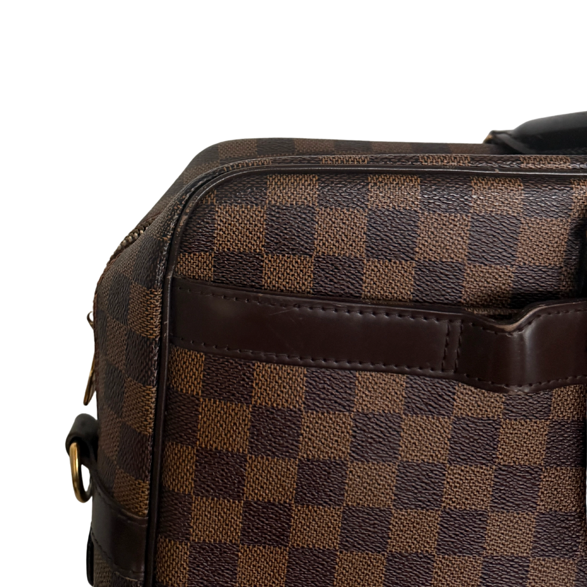 Louis Vuittons Porte Documents Voyage GM Damier Ebene Braun / gut Louis Vuitton