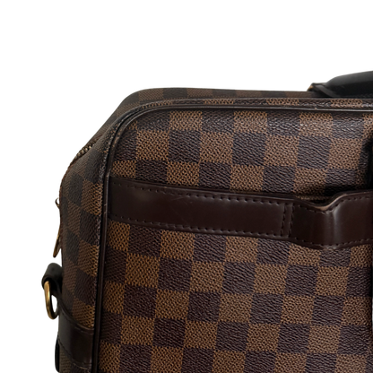 Louis Vuittons Porte Documents Voyage GM Damier Ebene Braun / gut Louis Vuitton
