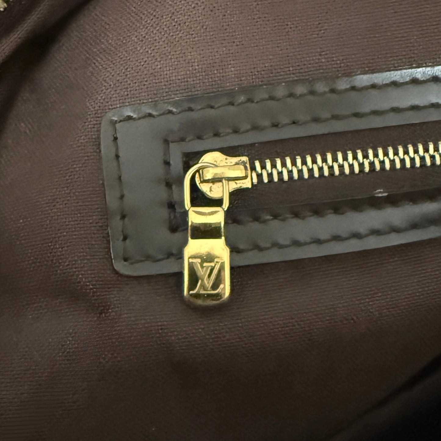 Louis Vuittons Porte Documents Voyage GM Damier Ebene Braun / gut Louis Vuitton