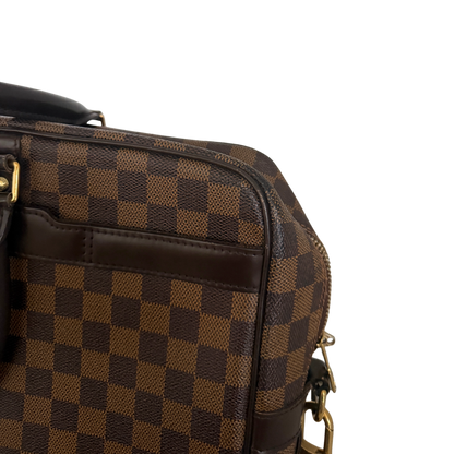 Louis Vuittons Porte Documents Voyage GM Damier Ebene Braun / gut Louis Vuitton