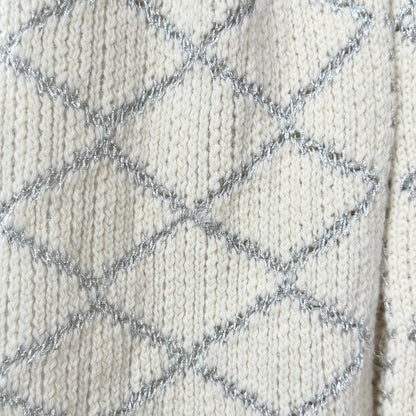 Louis Vuitton Strickschal Creme Beige  / sehr gut Louis Vuitton