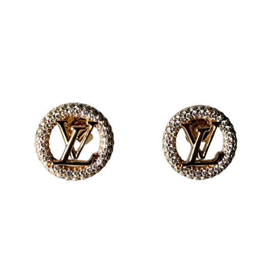 Louis Vuitton Louise By Night Ohrringe Gold Fullset / neuwertig