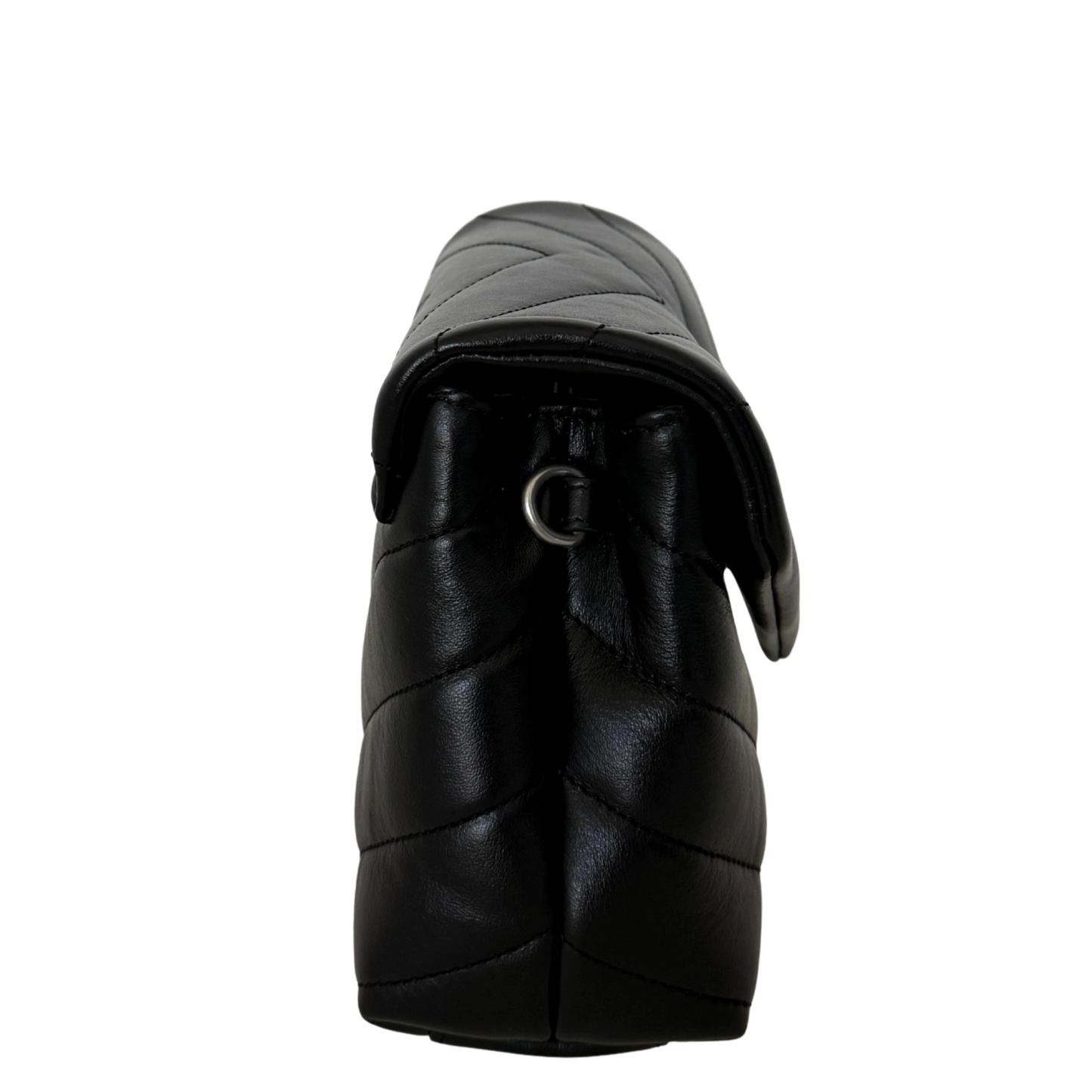 Saint Laurent Loulou Toy Schwarz silberne Hardware / neuwertig Saint Laurent