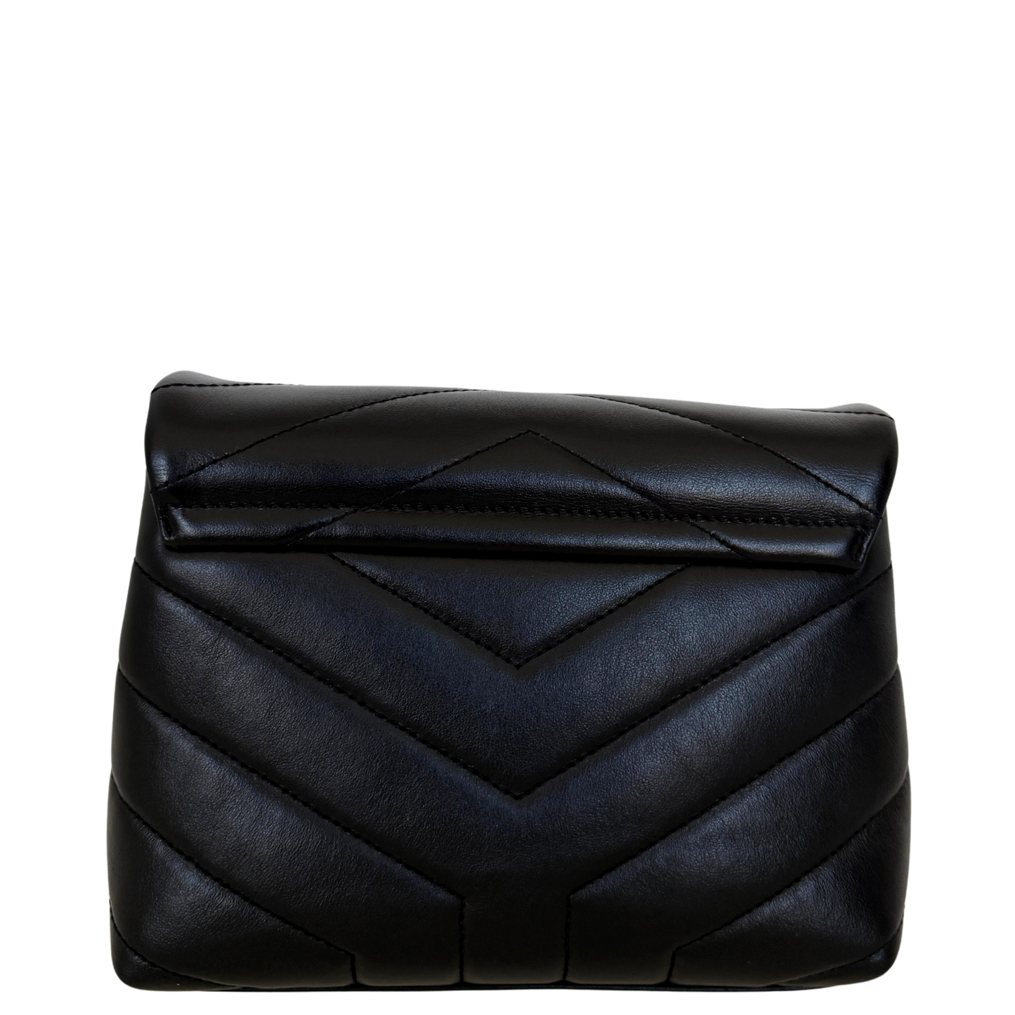 Saint Laurent Loulou Toy Schwarz silberne Hardware / neuwertig Saint Laurent