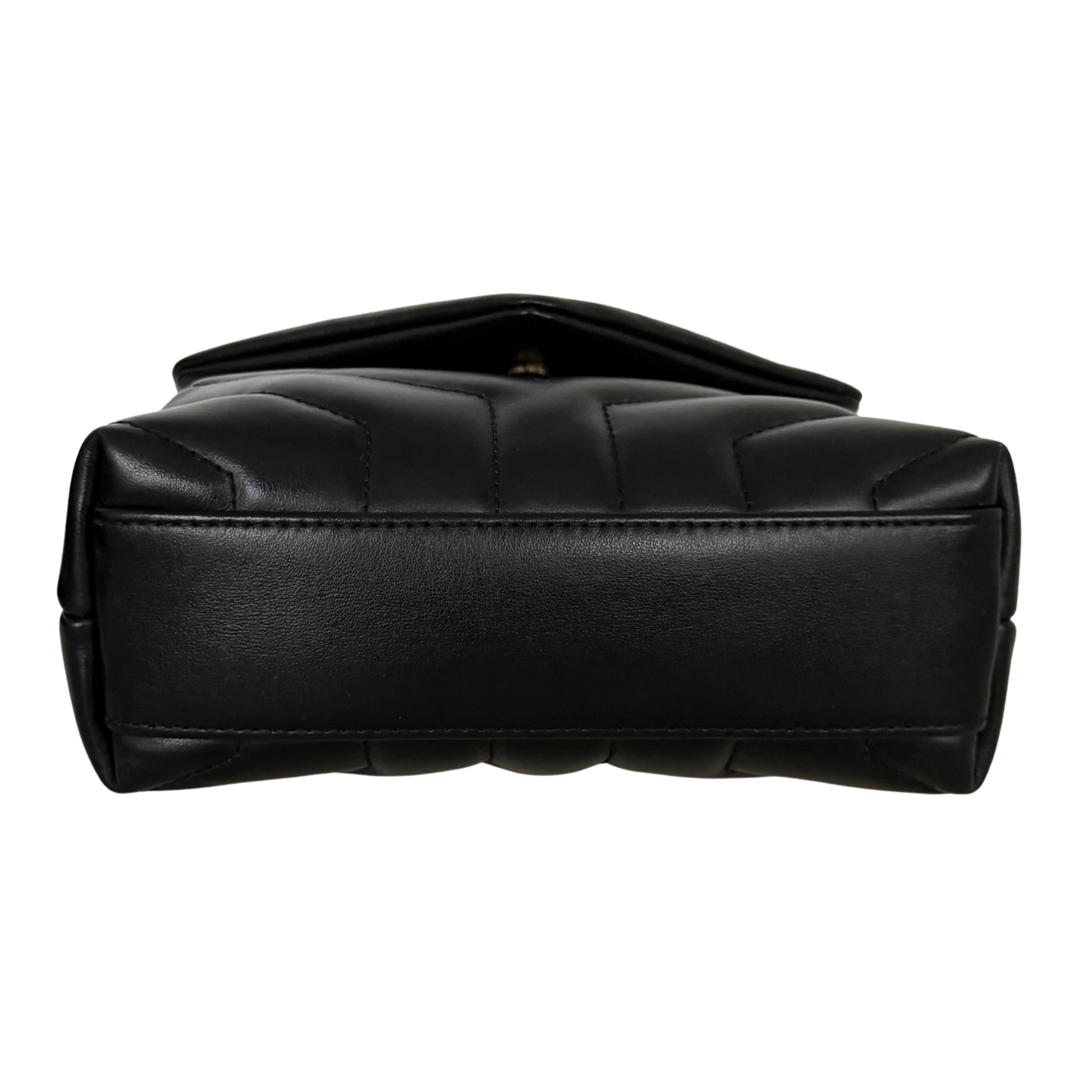 Saint Laurent LouLou Toy Schwarz goldene Hardware / sehr gut Saint Laurent