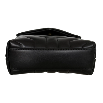 Saint Laurent LouLou Toy Schwarz goldene Hardware / sehr gut Saint Laurent