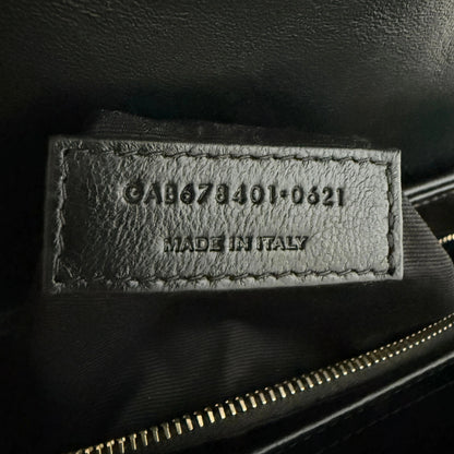 Saint Laurent LouLou Toy Schwarz goldene Hardware / sehr gut Saint Laurent