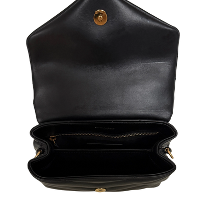 Saint Laurent LouLou Toy Schwarz goldene Hardware / sehr gut Saint Laurent