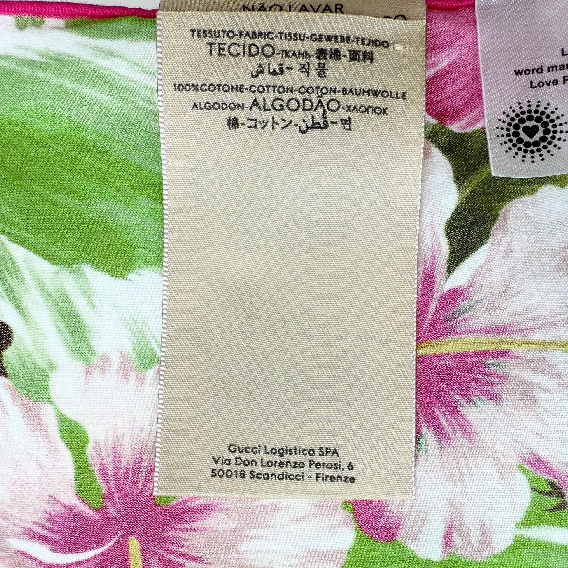 Gucci Love Parade Tuch Grün / neuwertig Gucci