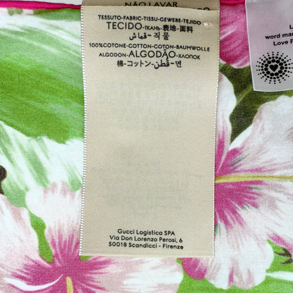 Gucci Love Parade Tuch Grün / neuwertig Gucci