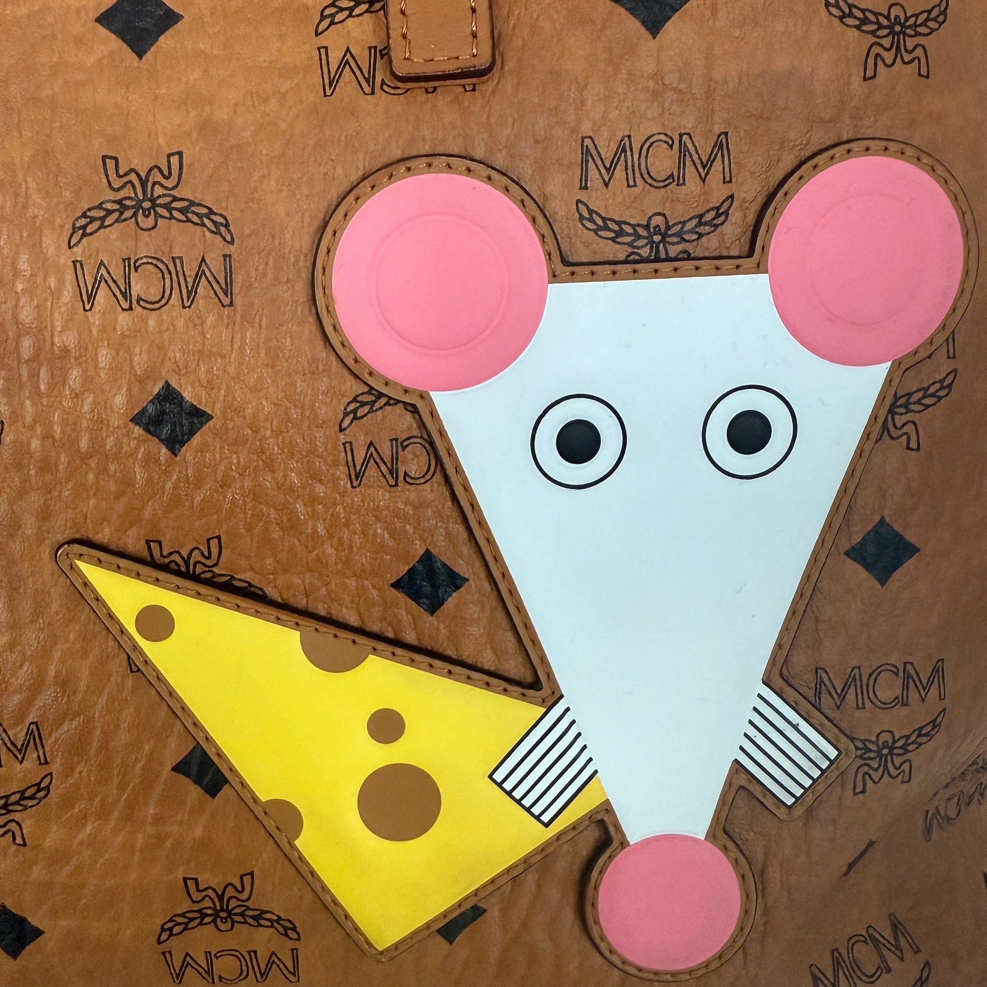 MCM Liz Wendeshopper in Visotas Year Of The Mouse / sehr gut MCM