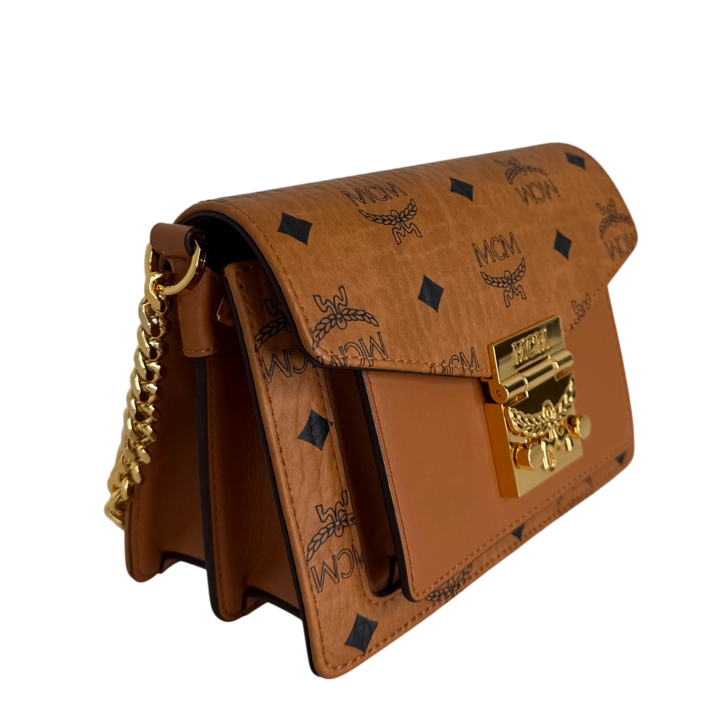 MCM Patricia Crossbody-Tasche in Visetos / neuwertig MCM