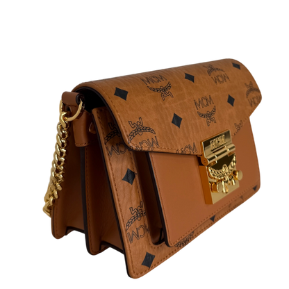 MCM Patricia Crossbody-Tasche in Visetos / neuwertig MCM