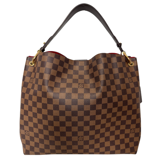Louis Vuitton Graceful MM Damier Ebene / sehr gut Louis Vuitton