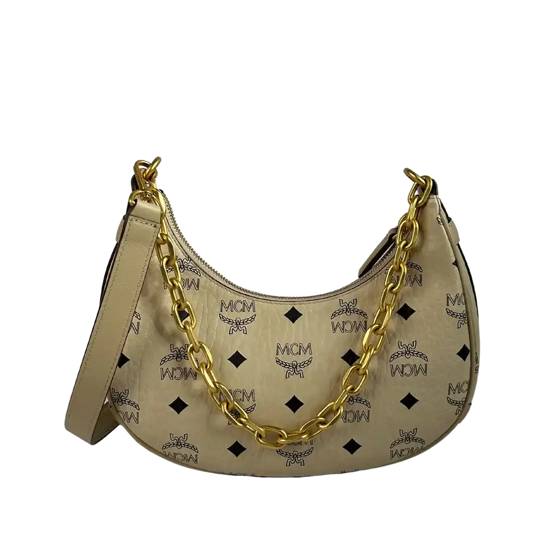 MCM Aren Hobo Viesetos Bag beige neue Kollektion / neuwertig MCM