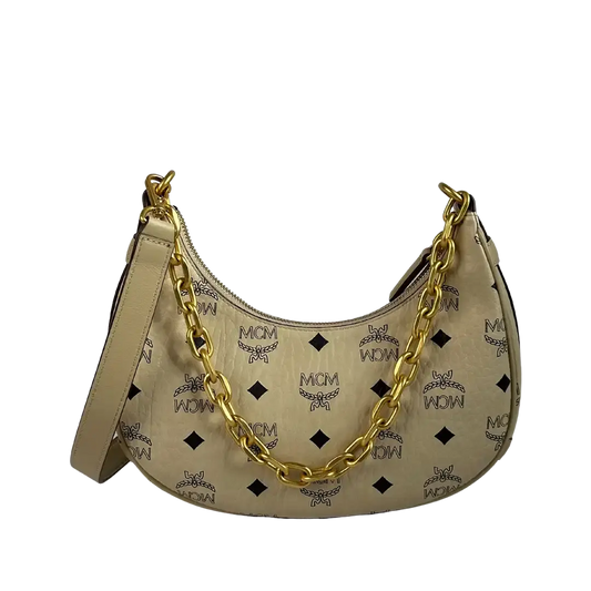 MCM Aren Hobo Viesetos Bag beige neue Kollektion / neuwertig MCM