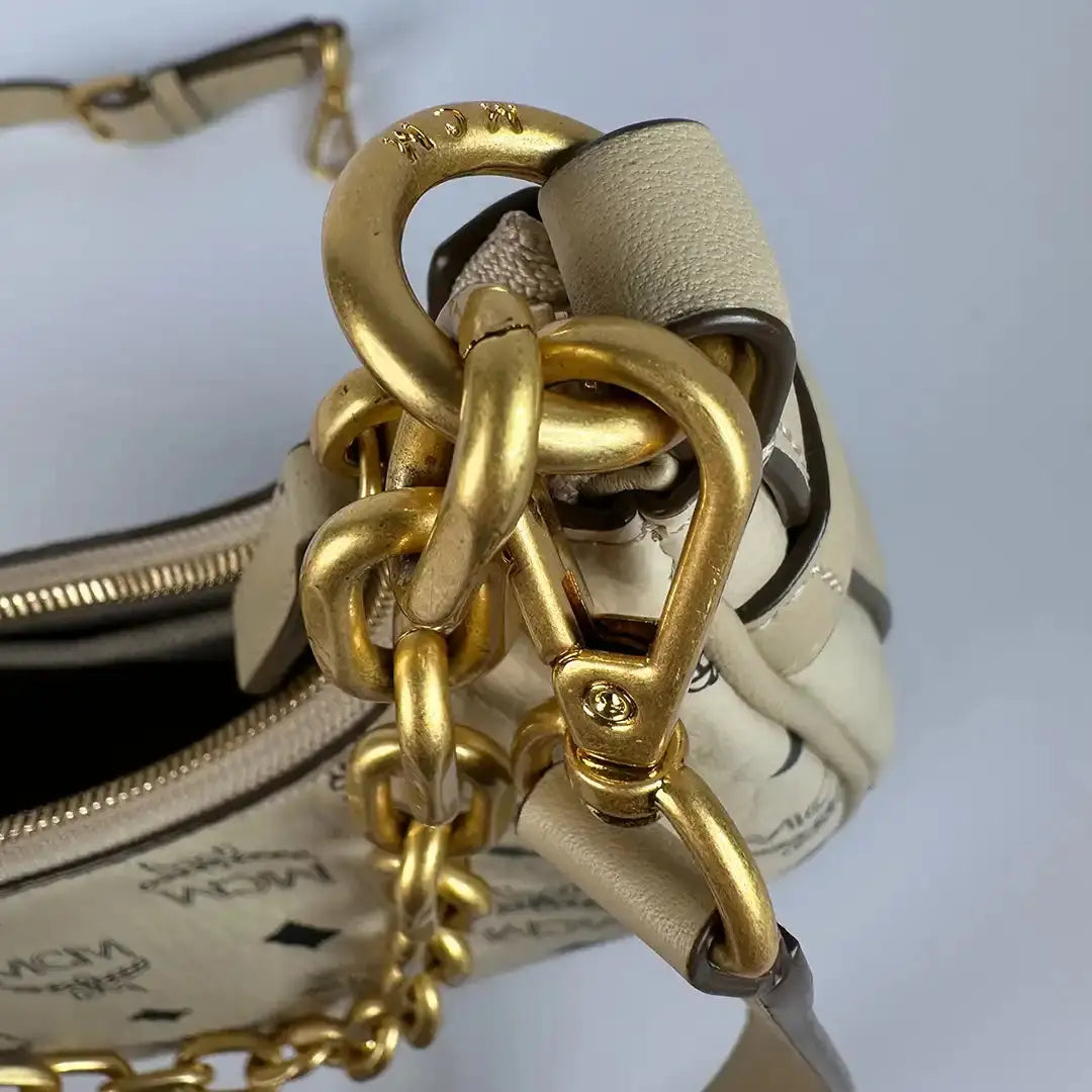 MCM Aren Hobo Viesetos Bag beige neue Kollektion / neuwertig MCM
