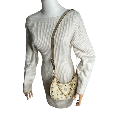 MCM Aren Hobo Viesetos Bag beige neue Kollektion / neuwertig MCM