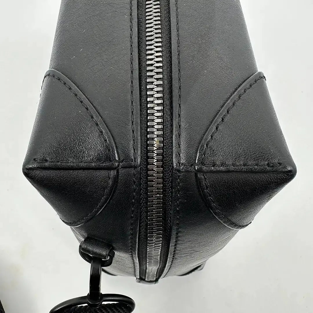 MCM Laptop Tasche schwarz Canvas / gut MCM