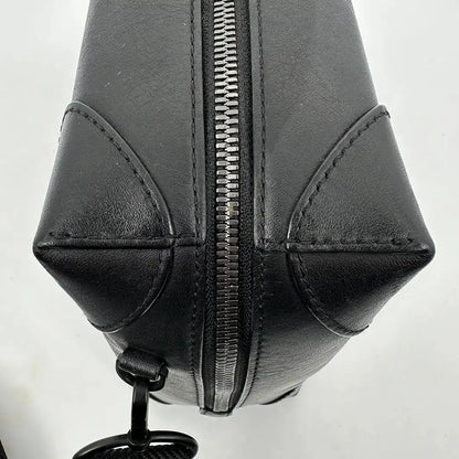 MCM Laptop Tasche schwarz Canvas / gut MCM