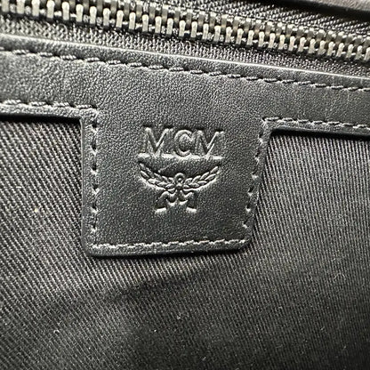 MCM Laptop Tasche schwarz Canvas / gut MCM