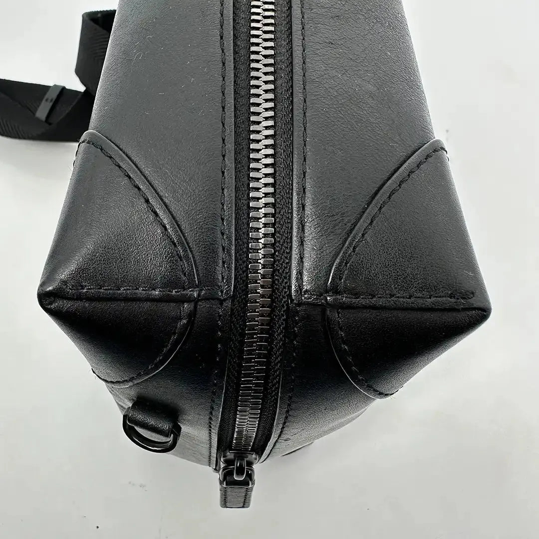MCM Laptop Tasche schwarz Canvas / gut MCM