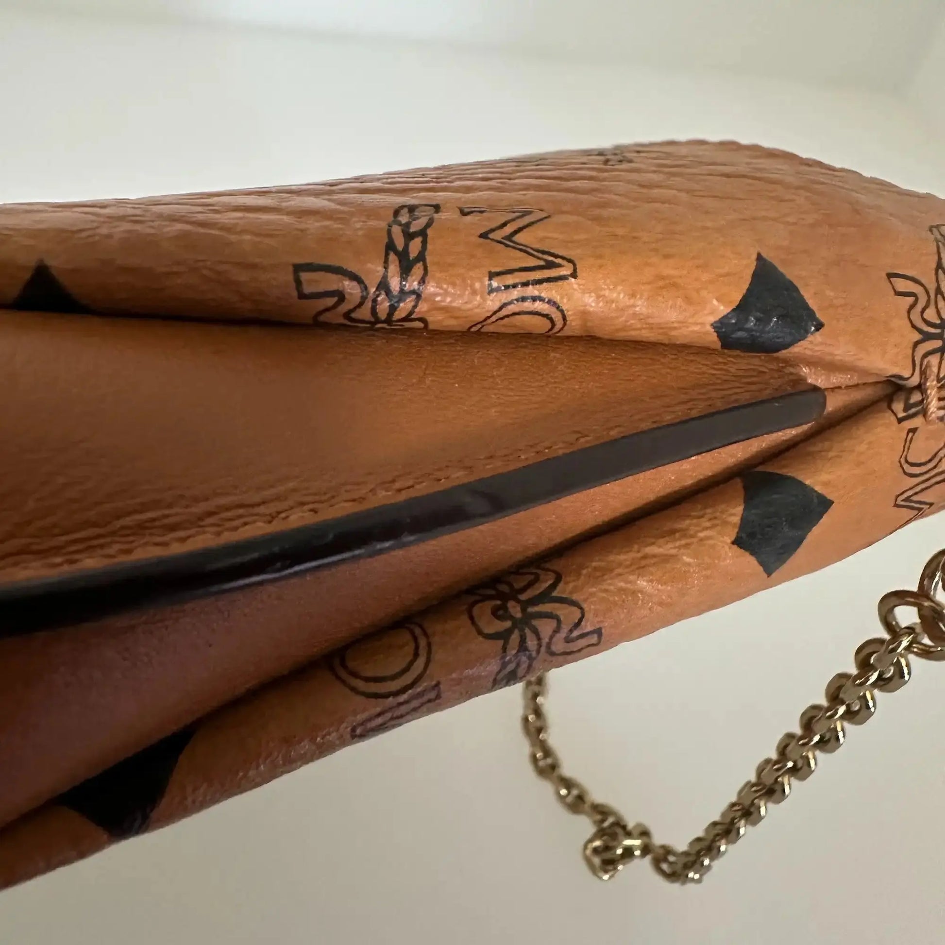 MCM Millie Crossboy Bag Visetos Cognac  / neuwertig MCM