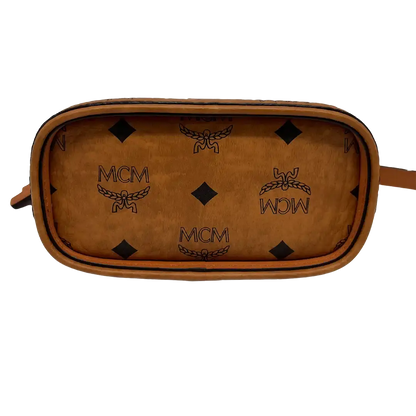 MCM Mini Tasche Anna Visetos Cognac / wie neu - Echtheitscheck