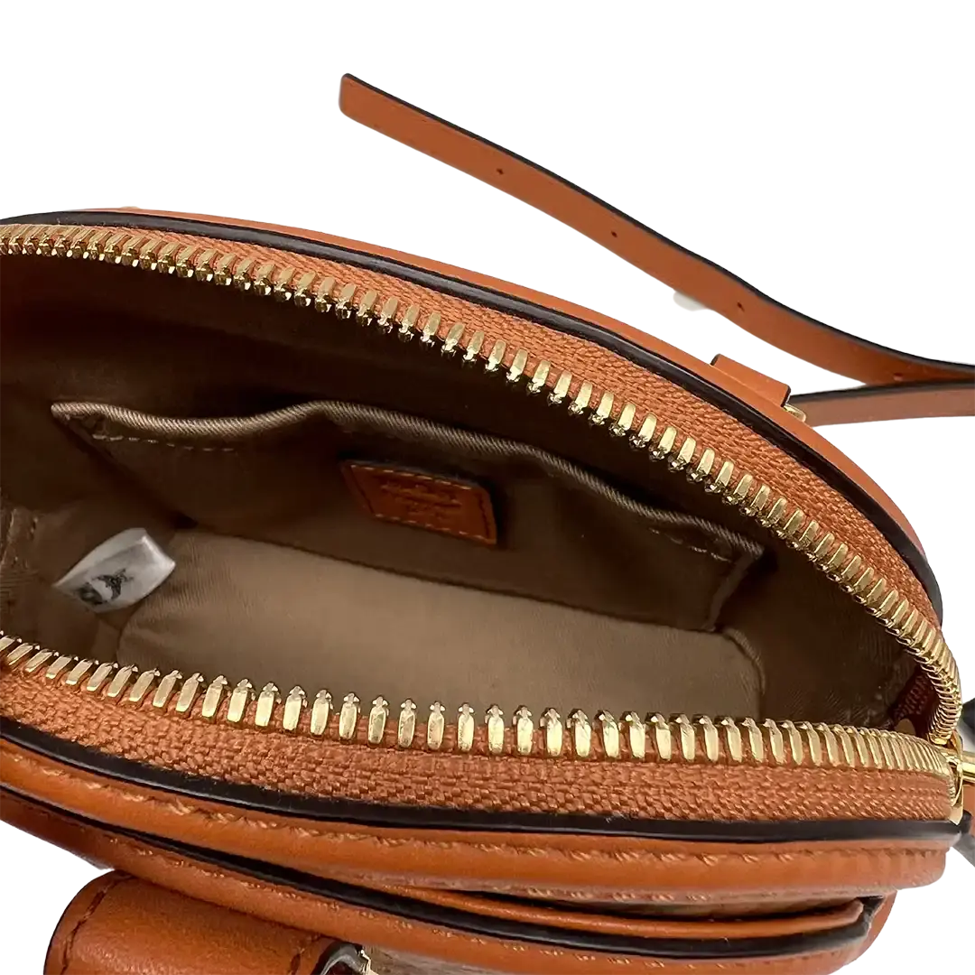 MCM Mini Tasche Anna Visetos Cognac / wie neu - Echtheitscheck