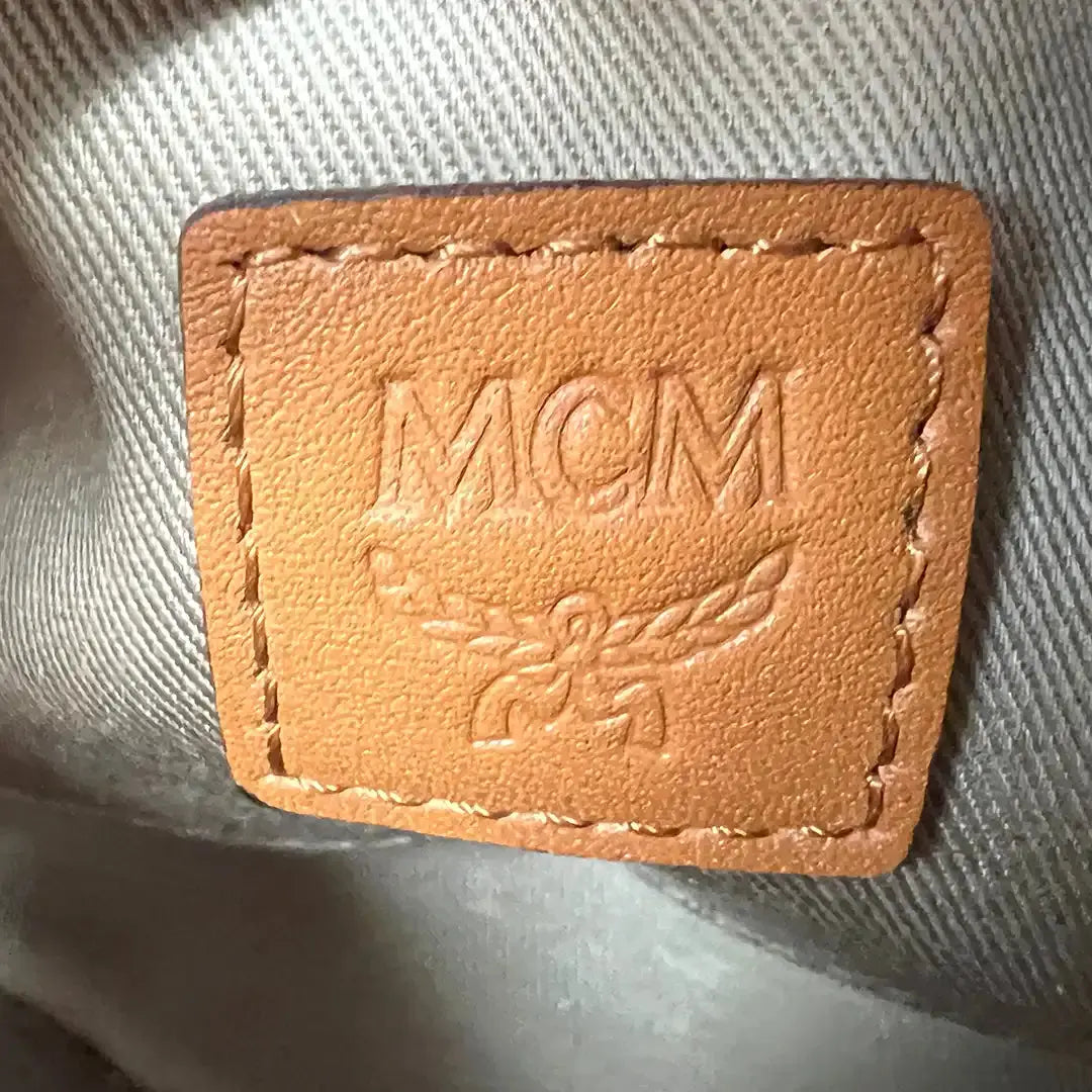 MCM Mini Tasche Anna Visetos Cognac / wie neu - Echtheitscheck