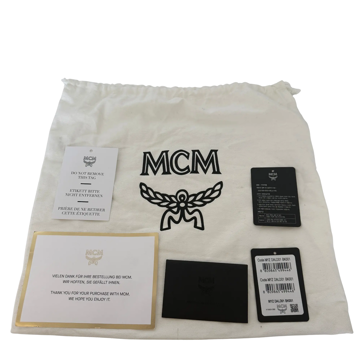 MCM Mode Travia Gürteltasche Schwarz / neuwertig MCM