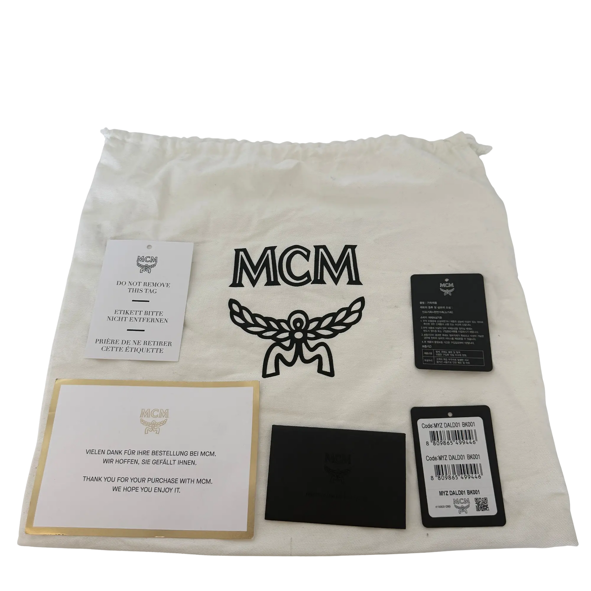 MCM Mode Travia Gürteltasche Schwarz / neuwertig MCM