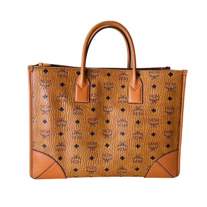 MCM Shopper München Large mit Pouch / sehr gut MCM