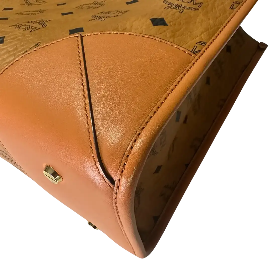 MCM Shopper München Large mit Pouch / sehr gut MCM