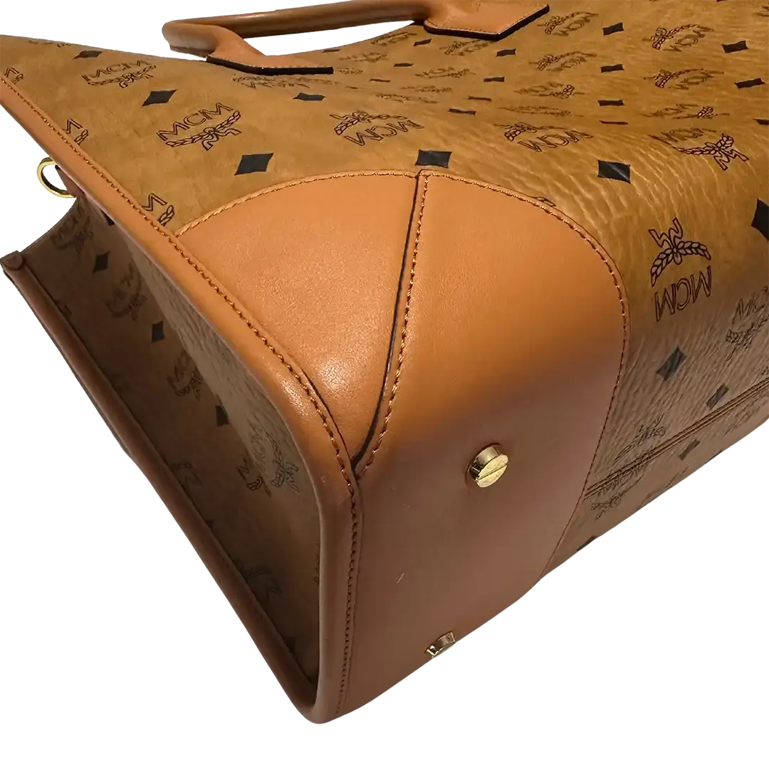 MCM Shopper München Large mit Pouch / sehr gut MCM