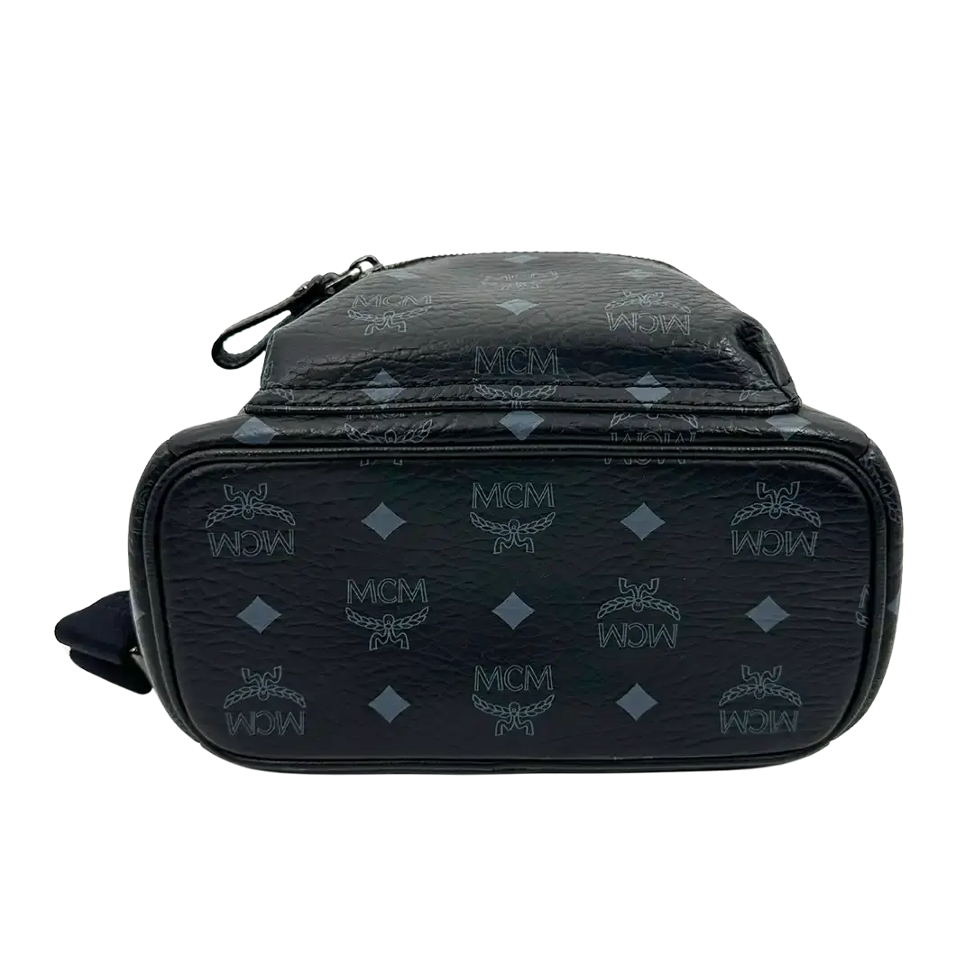 MCM Stark Mini Rucksack Monogram schwarz / gut MCM