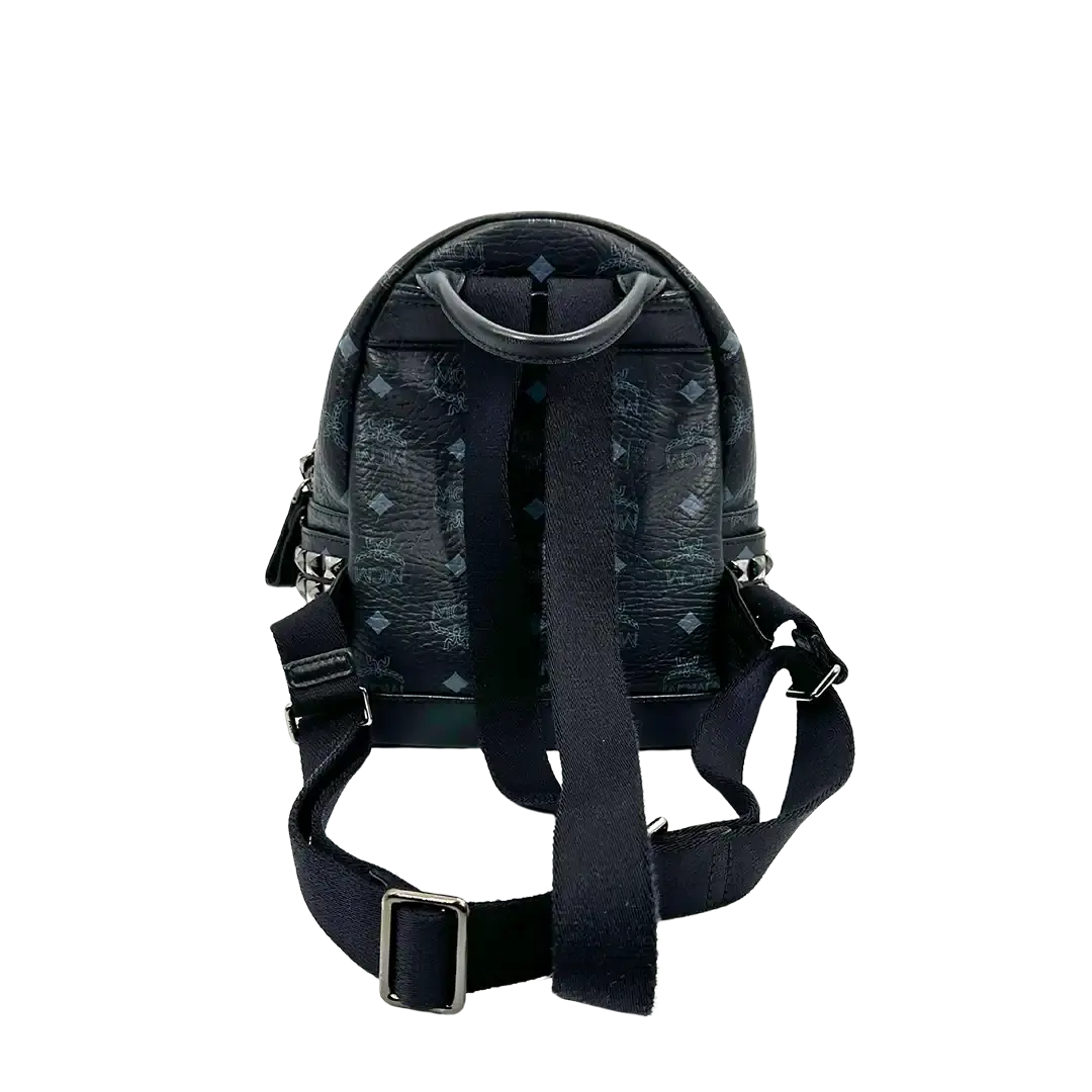MCM Stark Mini Rucksack Monogram schwarz / gut MCM