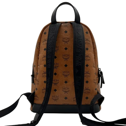MCM Stark Visetos Rucksack hinten