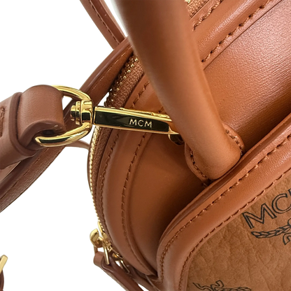 MCM Tracy Tote Bag Small Braun / neuwertig MCM