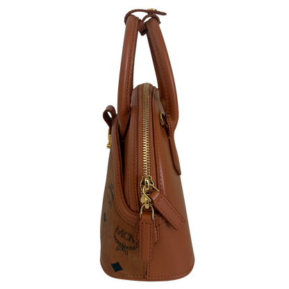 MCM Tracy Tote Bag Small Braun / neuwertig MCM