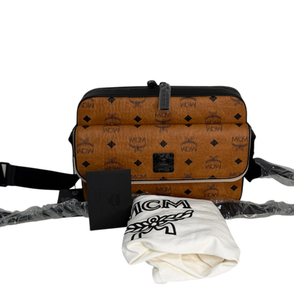 MCM Aren Umhängetasche Cognac Unisex MCM