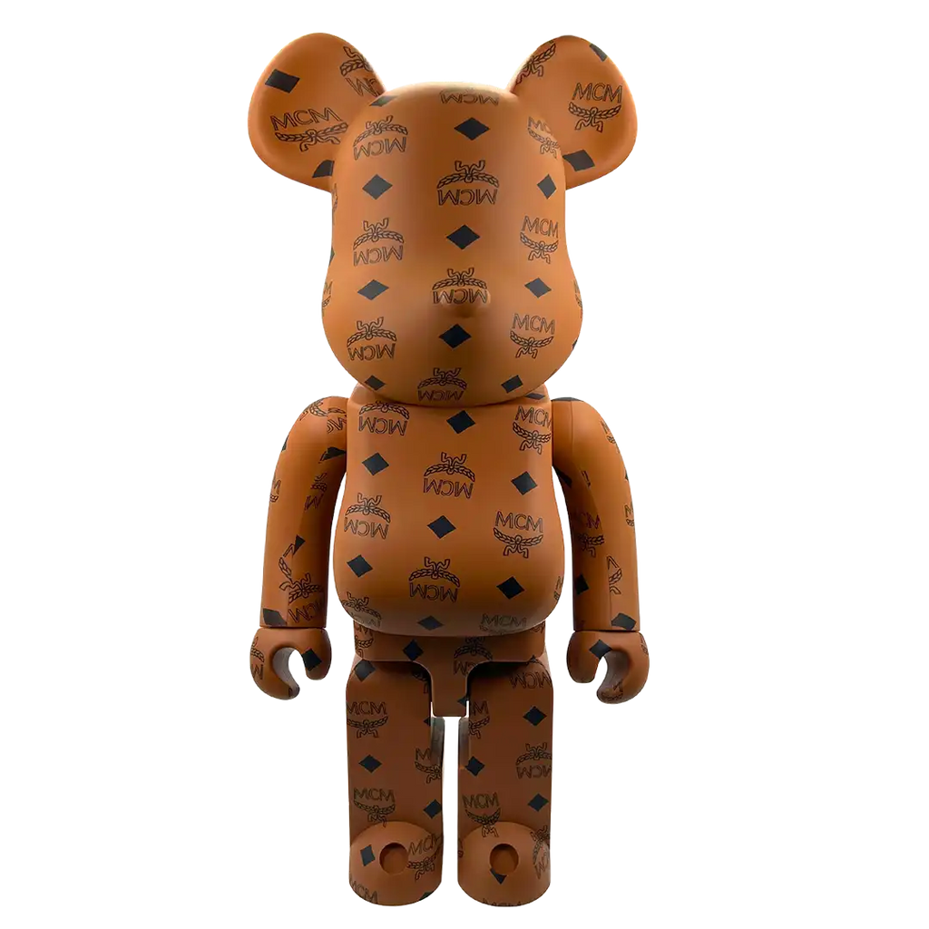 MCM X BE@RBRICK Bearbrick 1000% Cognac Fullset / neuwertig 