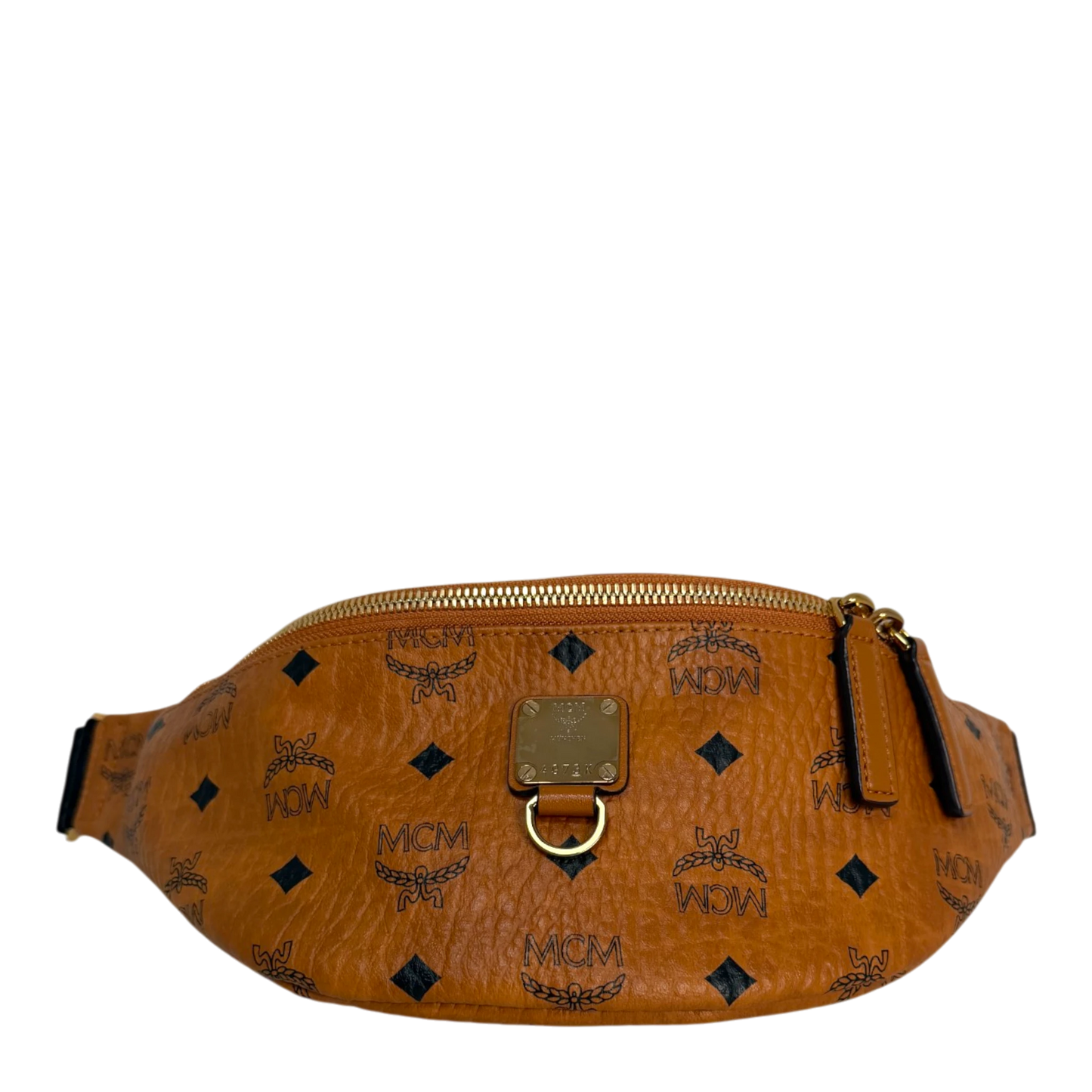 MCM Fursten Belt Bag Small Visetos Cognac MCM
