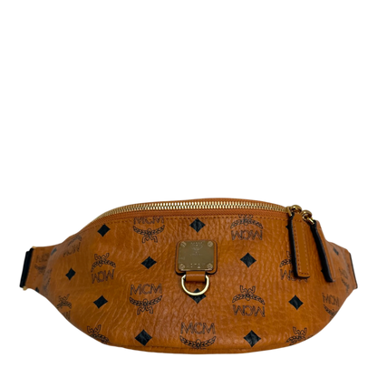 MCM Fursten Belt Bag Small Visetos Cognac MCM