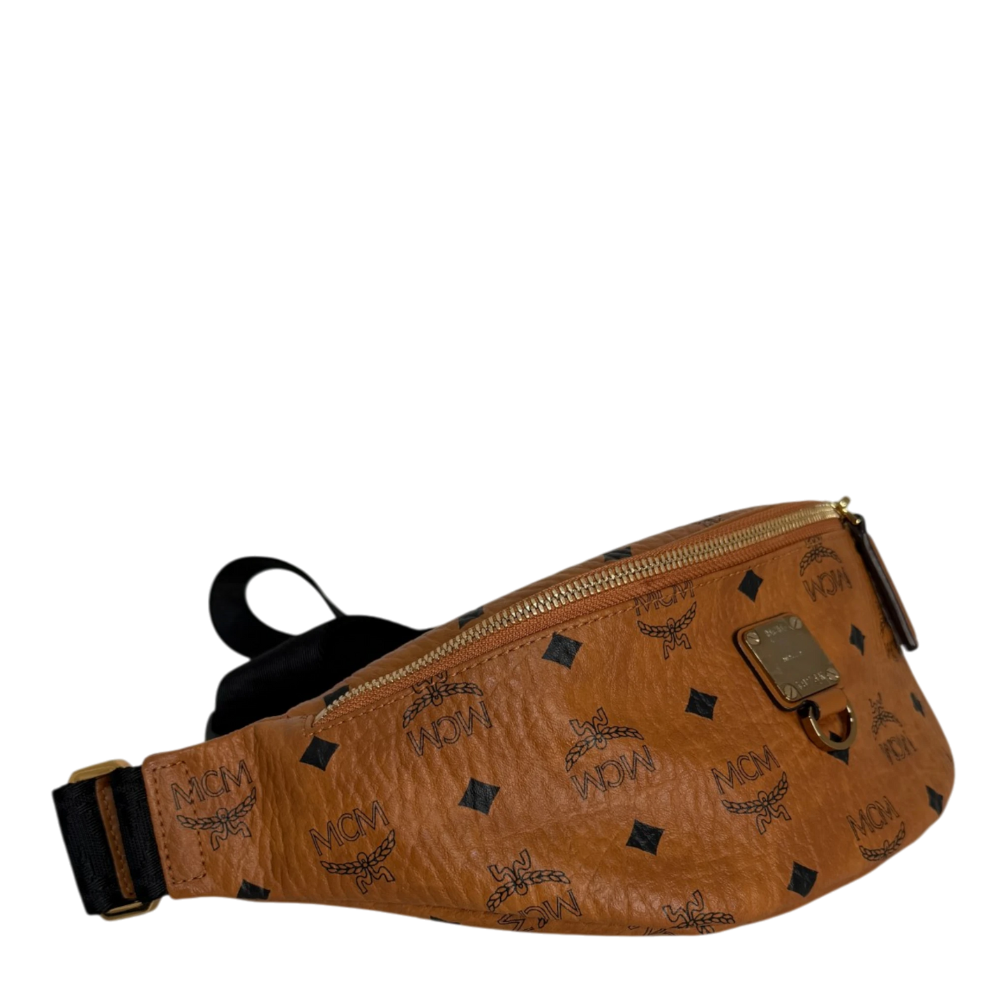 MCM Fursten Belt Bag Small Visetos Cognac MCM
